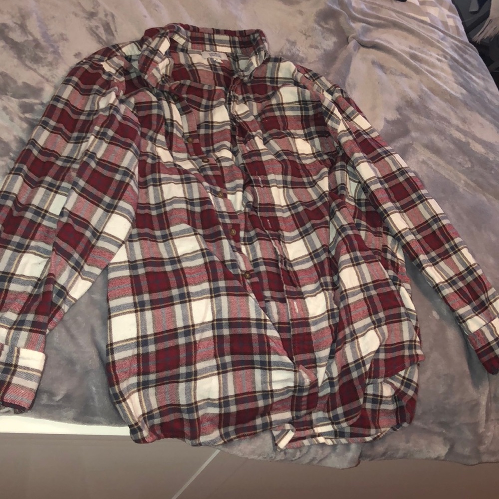 A cute throw over flannel